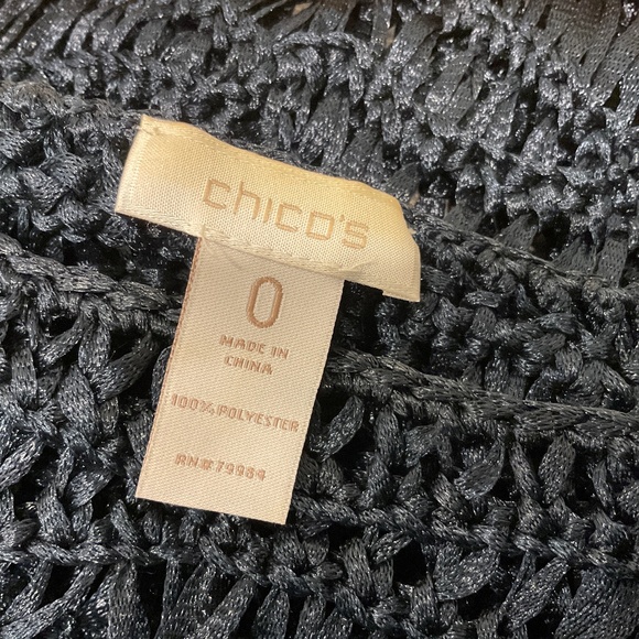 Chicos  Dark Blue Pullover Size Small - Picture 5 of 8